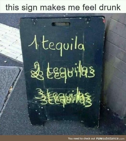 Blague   1 téquila 2 téquila 3 téquila