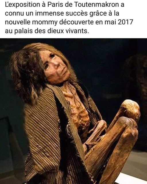 Blague   acron momie decouvert en 2017