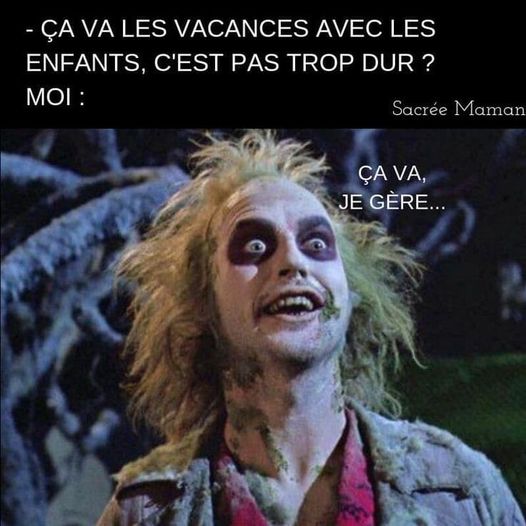 Blague   alors avec les enfant