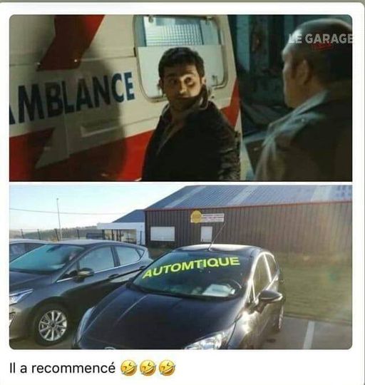 Blague   amblance et automtique