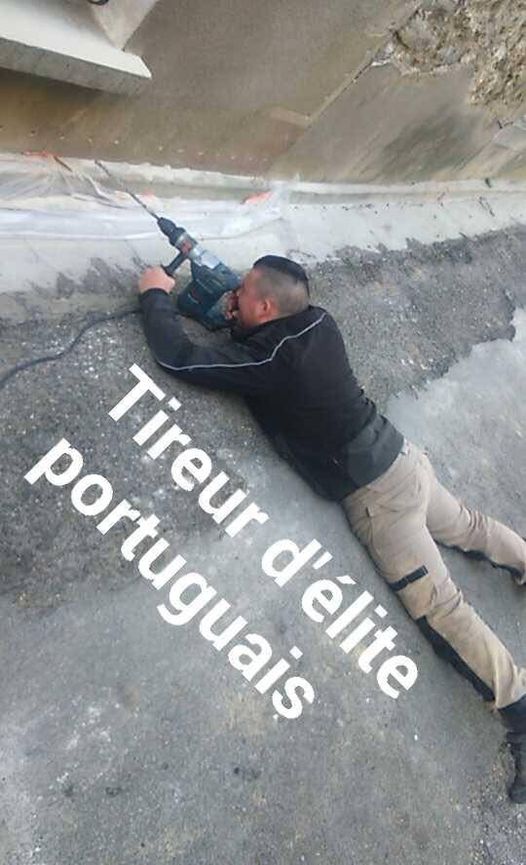 Blague   armée   tireur d'élite portugais