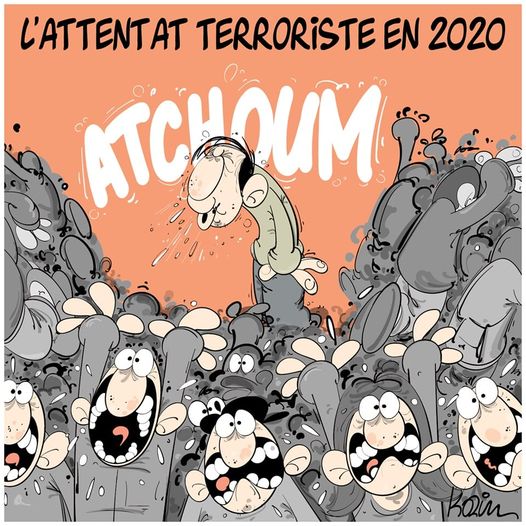 Blague   attentat   terroriste en 2020   atchoum