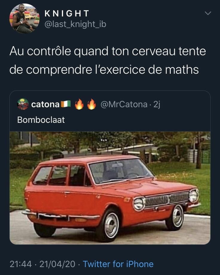 Blague   au controle quand ton cerveau essaye de comprendre l'exercice de math