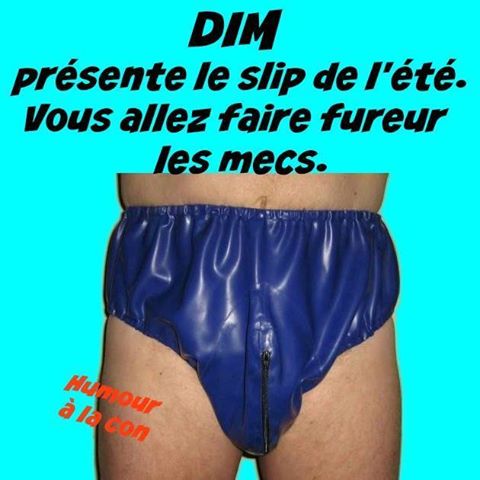 Dim présente le slip de l'été