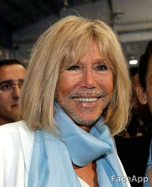 Blague   Brigitte Macron michel qui n'est pas rasé