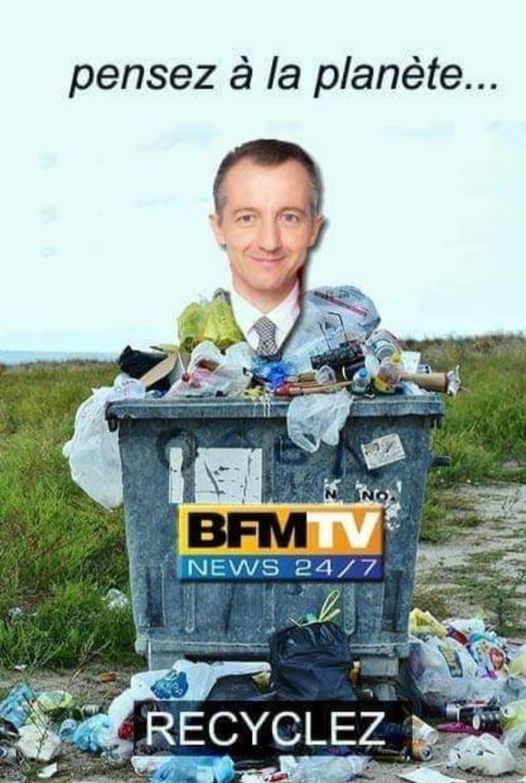 blague   bfm   pensez à la planète bfm tv   recyclez