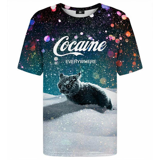 Blague   cocaine avec chat