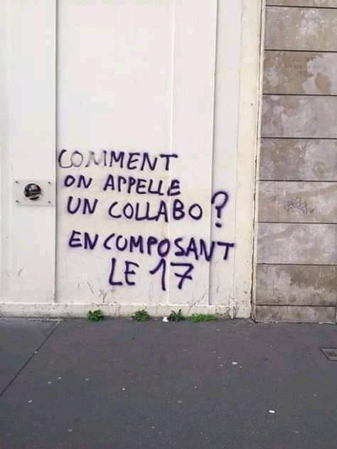 Blague   comment on apelle un collabo   en composant le 17