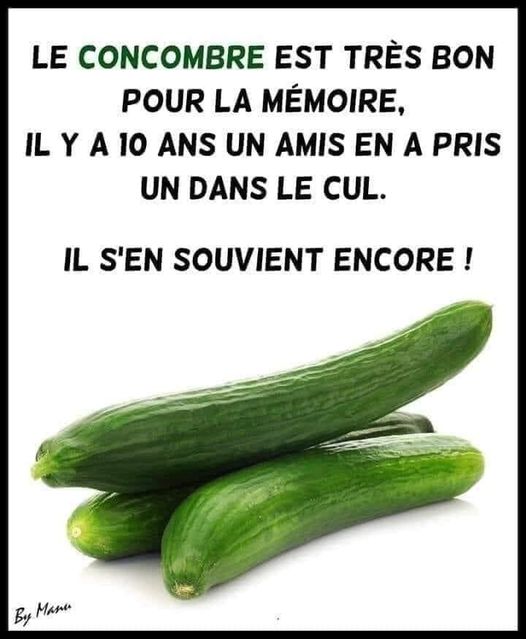 Blague   concombre