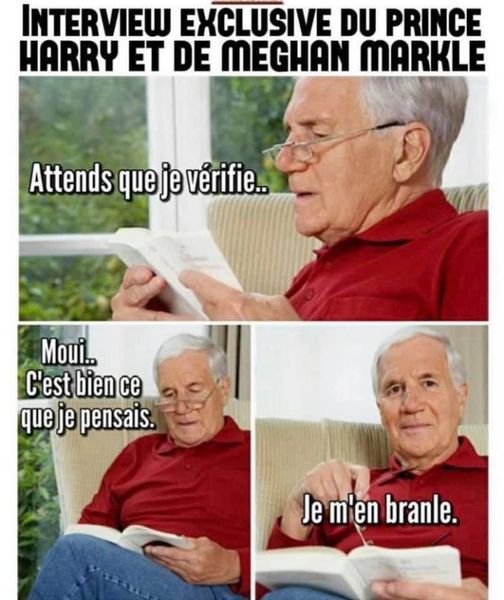 Blague   couple prince harry avec sa voiture megane   je m'en branle