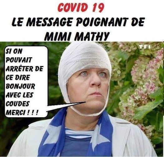 Blague   covid 19   le message poignant d emimi mathy