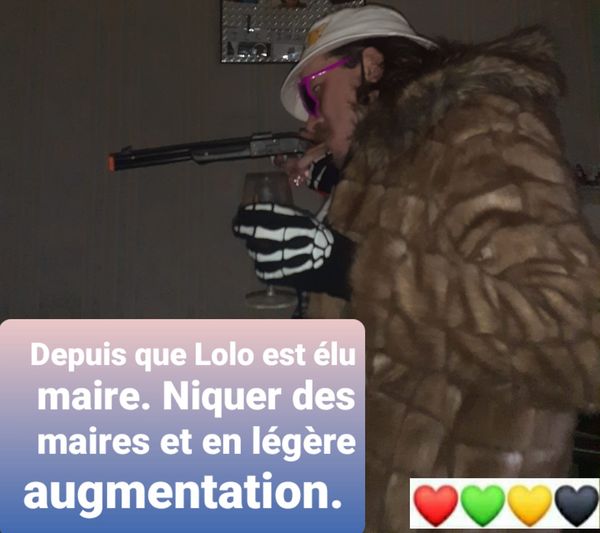 Blague   depuis que lolo est élu maire niquer des maires et en légère augmentation