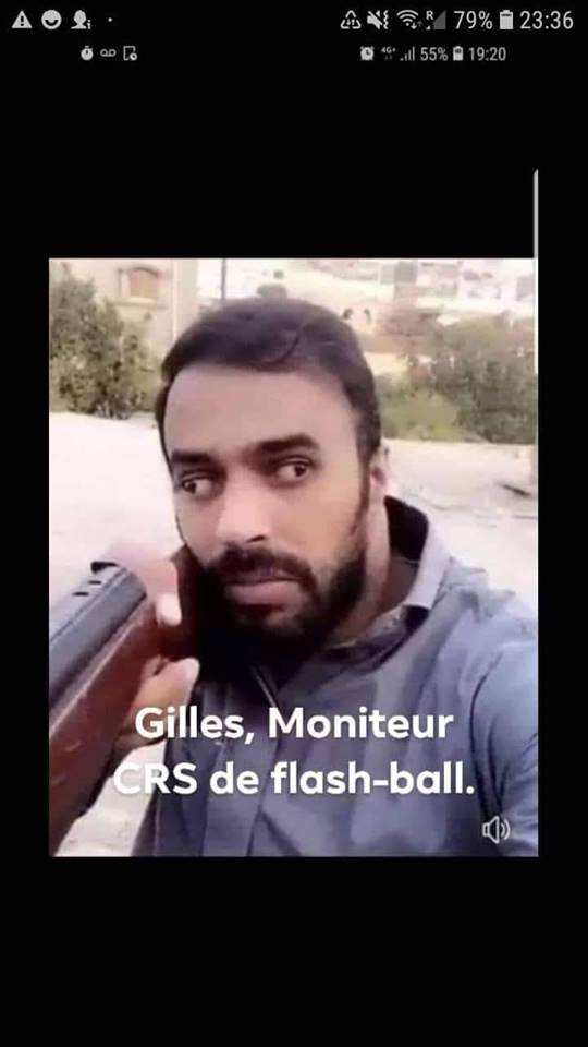 Blague   gilles moniteur crs de flash ball