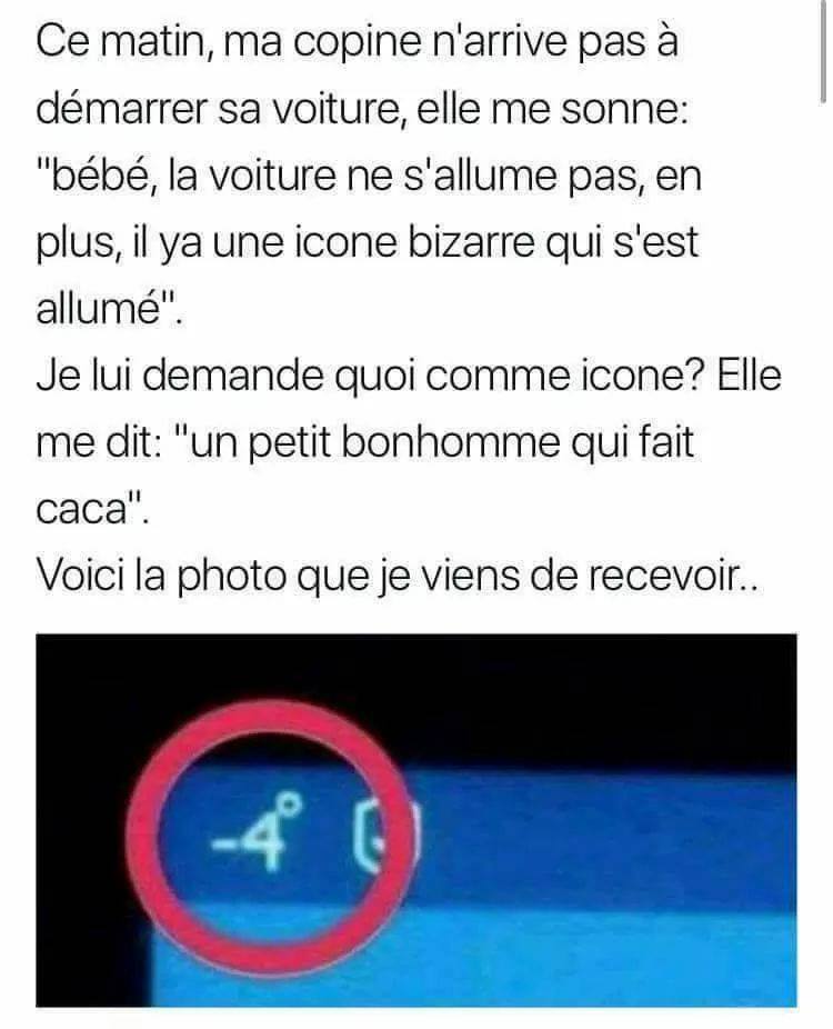 Blague   icone   4 degré un bonhomme qui fit caca