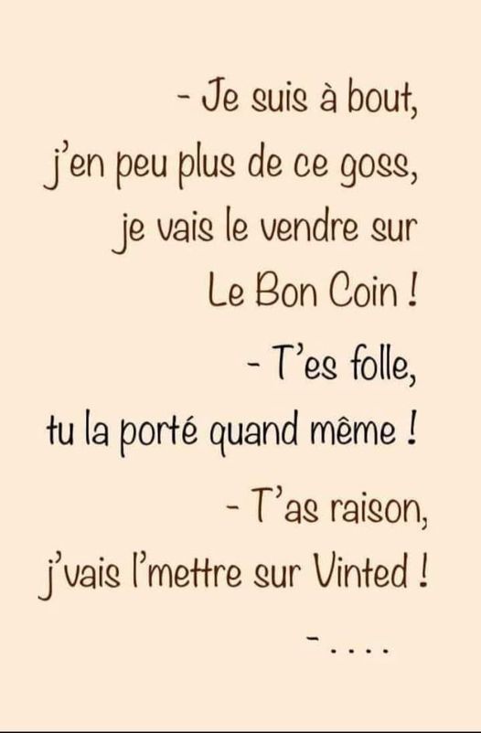 blague   j'en peut plus de se gosse,je vais le vendre sur le bon coin