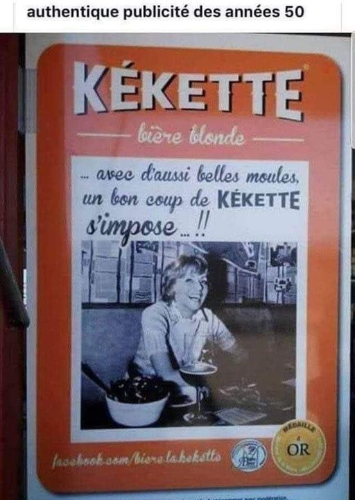 Blague   kékette avec d'aussi bonnes moules un bon coups de kékette s'impose