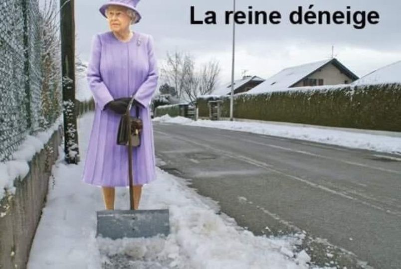 Blague   la reine des neiges