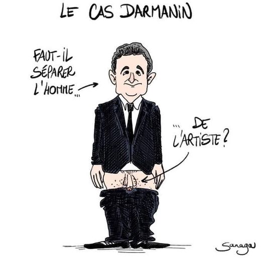 Blague   le cas darmanin   faut il séparer l'homme de l'artiste