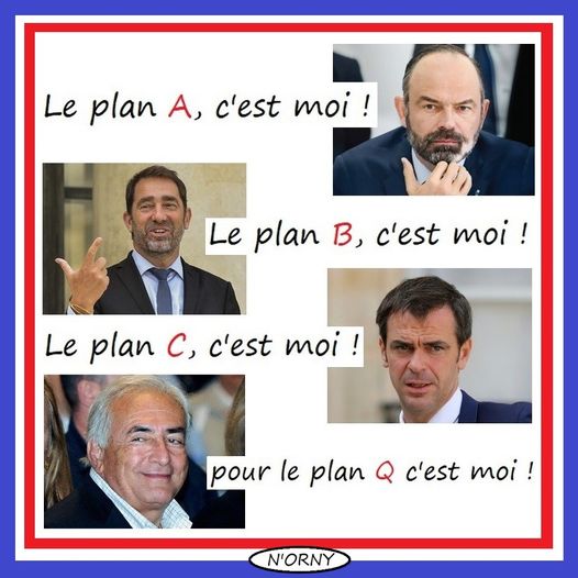 Blague   le plan A c'est moi l eplan B c'est moi strauss khan sil il ya un plan Q c'est moi