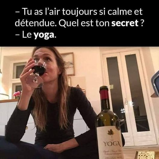 Blague   le yoga