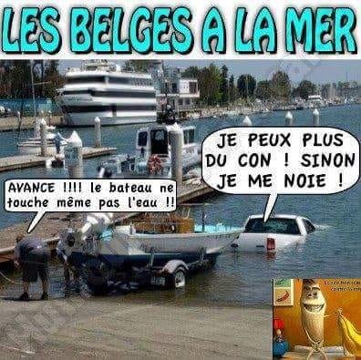 blague   les belges à la mer