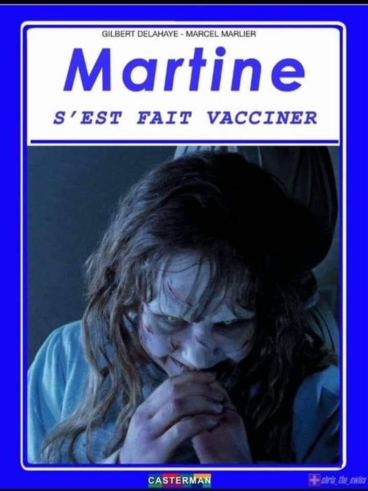 Blague   Martine c'est fait vacciner