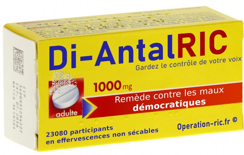 Blague   médicament   di antal ric   garder le controle de votre voie remède démocratique