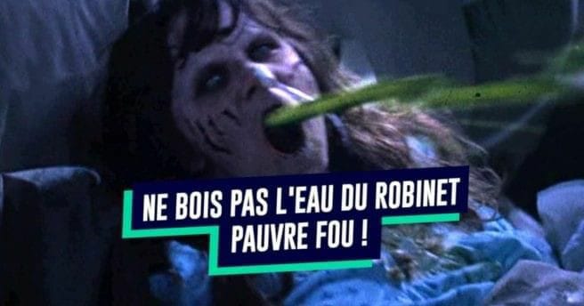 Blague   ne bois pas l'eau du robinet pauvre fou