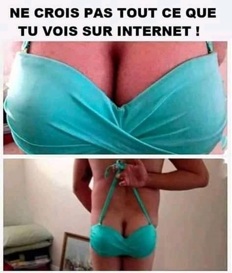 Blague   ne crois pas tout ce que tu vois sur internet