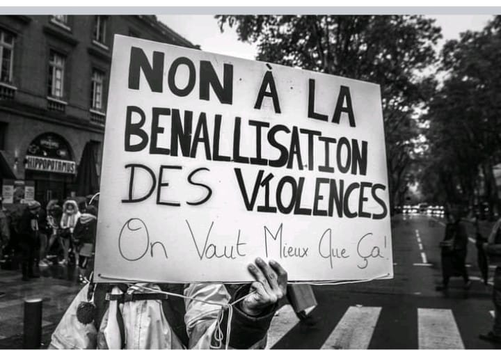 Blague   non à la benallisation des violence   on veux mieux que ça