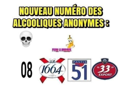 Blague   numéro des alcoolique anonyme