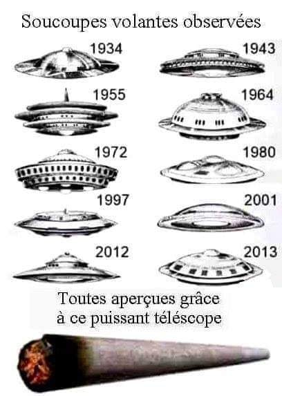 Blague   ovni vi avec ce puissant telescope