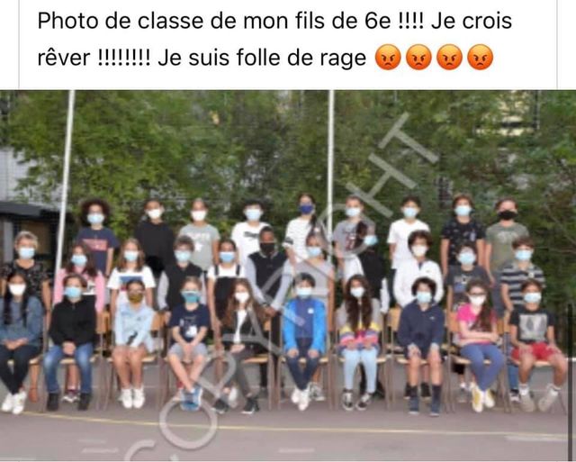 Blague   Photo de classe 2020