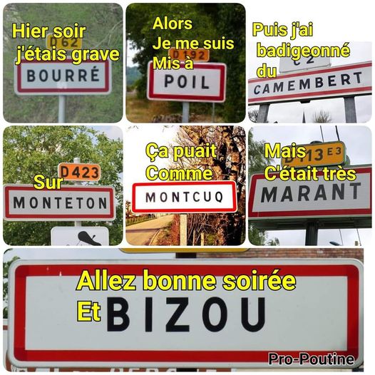 Blague   panneau x de signalisation