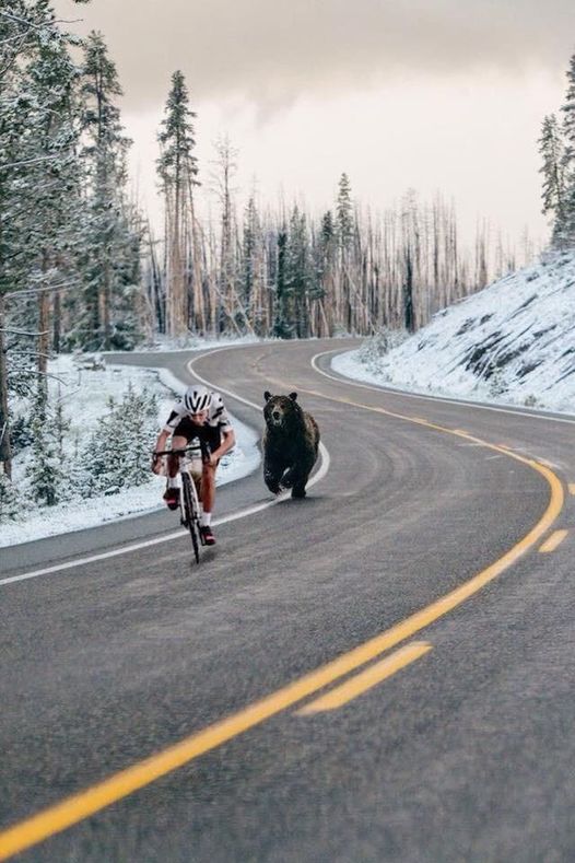 Blague   quand il faut se motiver en vélo