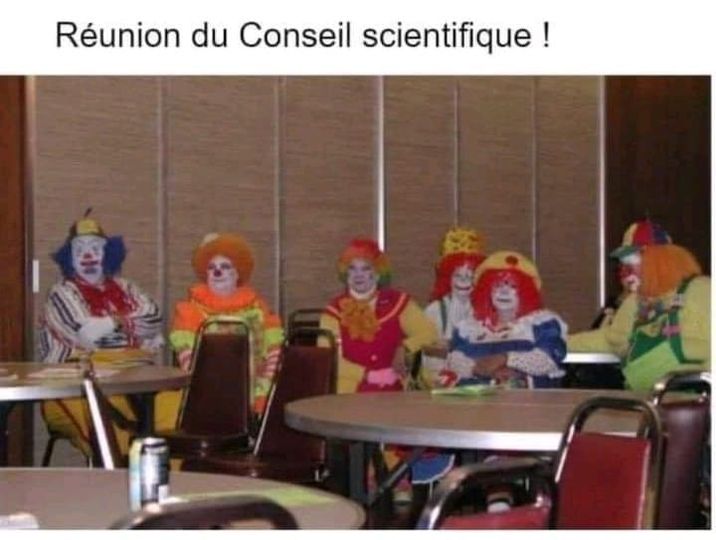 Blague   reunion du conseil scientifique