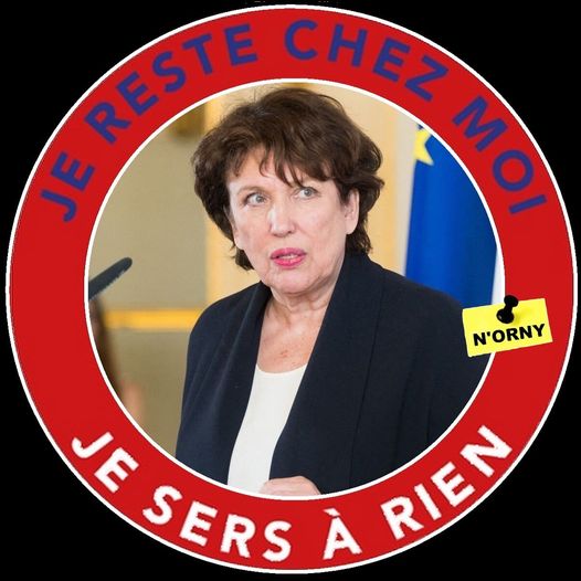 Blague   roseline bachelot   je reste chez moi je sers à rien