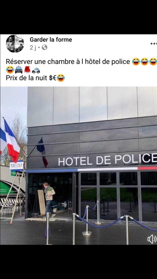 Blague   réserver une chambre à l'hotel c'est gratuit dans celui ci