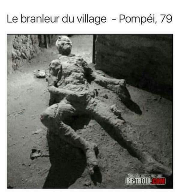 Blague   sexe   caricature   le branleur du village pompéi 79