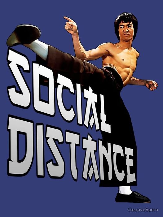 Blague   social distance