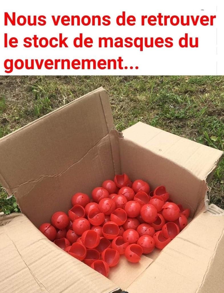 Blague   stock demasque du gouvernement   nez de clown