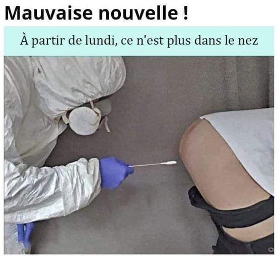 Blague   test   a partir de lundi ce n'est plus dans le nez