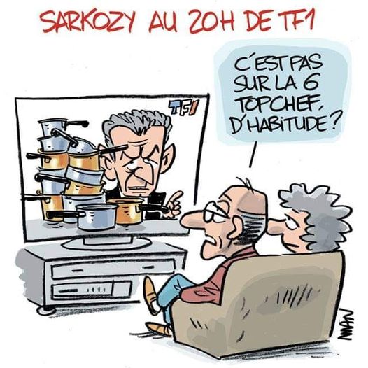 blague   télévision   justice   sarkosy avec ses casseroles  