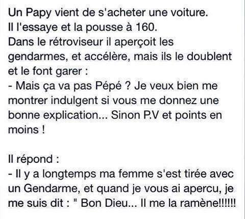 Blague   un homme se fait voler sa femme par un gendarme