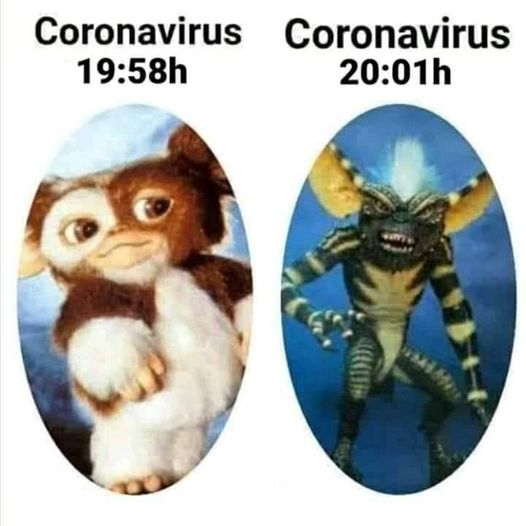 Blague   virus   coronavirus   avant 19h58 après 20h01