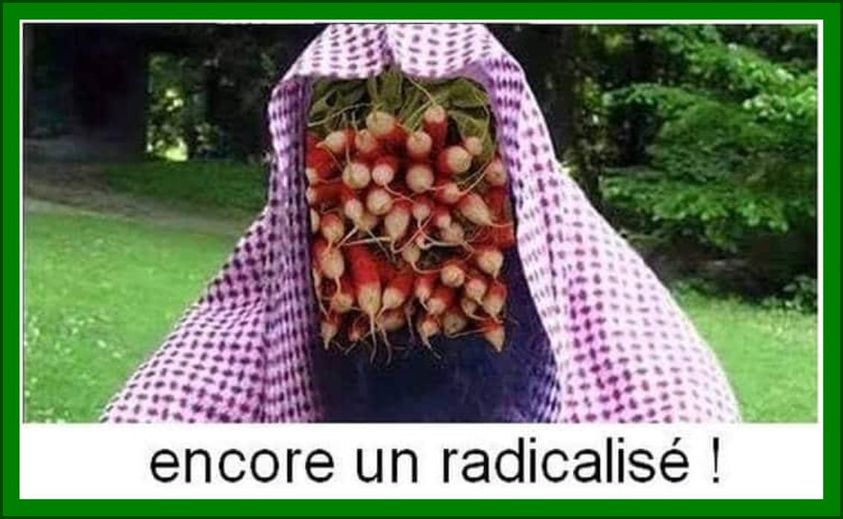 Blague encore un radicalisé