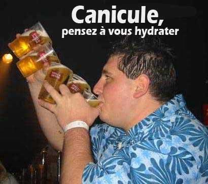 Humour   Alcool   Canicule Pensez a vous hydrater