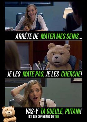 Humour   arrete de matter mes seins   je les matte pas je les cherche   ta gueule putain