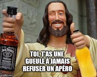 Jésus christ   alcool