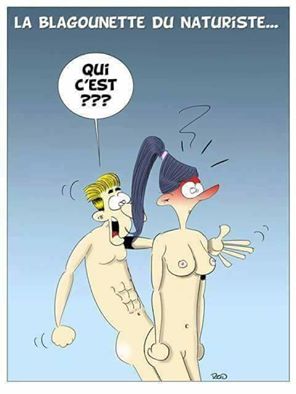 La blague du naturiste   c'est qui